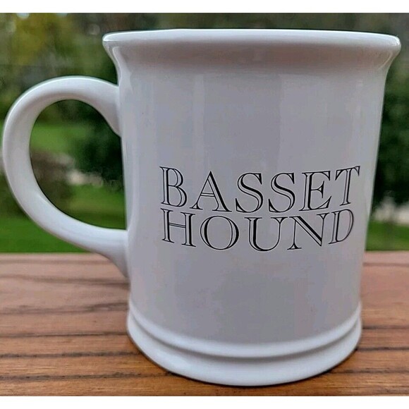 Basset Hound Dog Ceramic Mug Coffee Cup Embossed XPRES Long Ears Gift Novelty - Picture 4 of 11